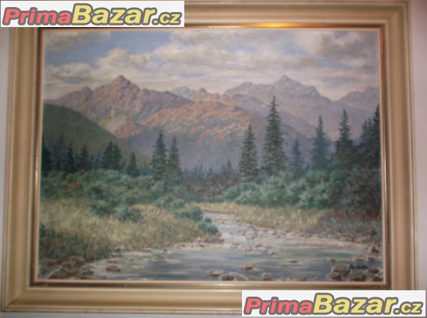 obraz 79x61 od J.Kotvy lesní krajina – fotografie 1