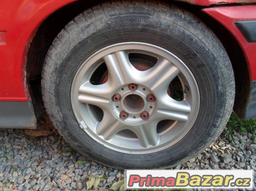 BMW - originální zimní hliníková kola 15" styl 10 - pneu 50% – fotografie 2