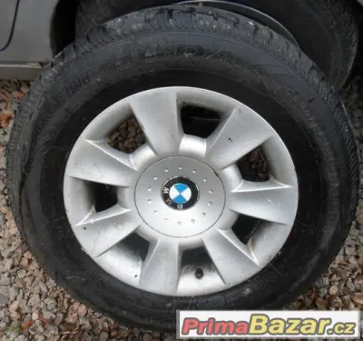 BMW - originální hliníková kola 15" styling 83 - pneu 50%