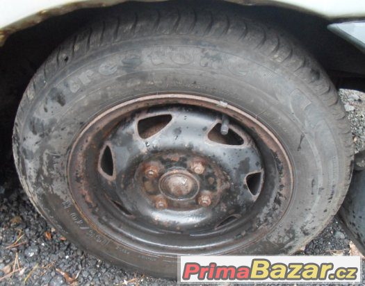 Ford - plechová kola 13" - pneu Firestone – fotografie 3