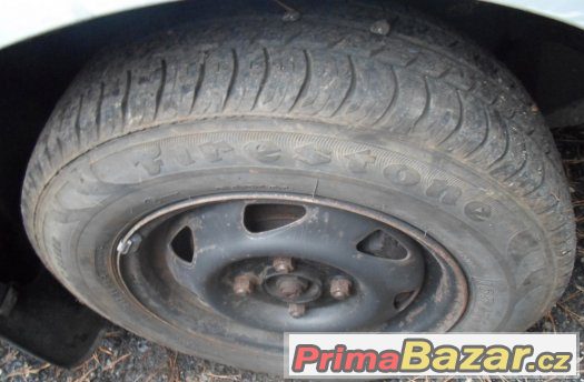 Ford - plechová kola 13" - pneu Firestone – fotografie 4