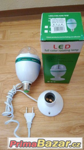 LED žiarovka s adaptérom – fotografie 1