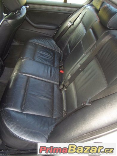 BMW e46 sedan - Černý kožený interiér – fotografie 4