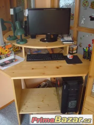 PC stůl rohový