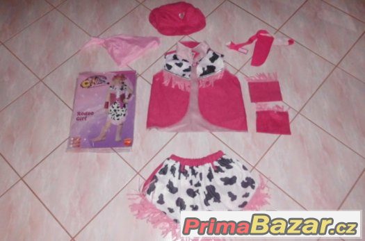 Kostým kovbojka,rodeo girl 9-12 let – fotografie 1