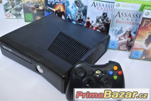 XBOX 360 MICROSOFT + OVLADAČ + ZÁRUKA, TOP STAV 2989,- – fotografie 1