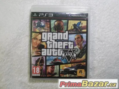 Hra na Playstation 3 - Grand Theft Auto Five V - 1 x hraná