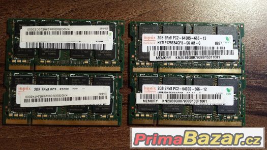 Kit 4GB DDR2 pamete do notebooku – fotografie 1