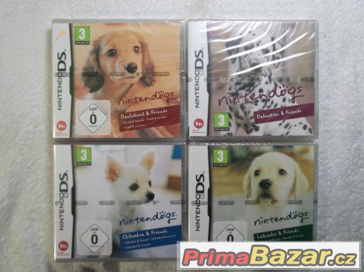 Hry na Nintendo DS - Série Nintendogs - 4 díly - Nové – fotografie 1