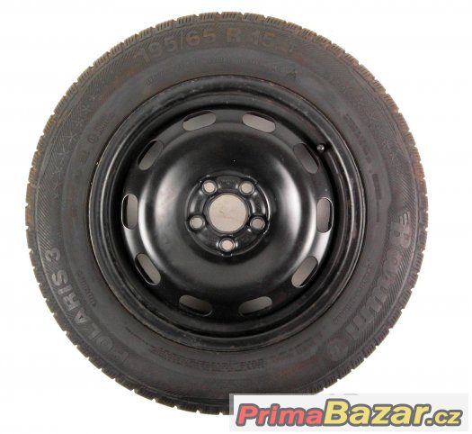 Zimní plechová sada - 195/65R15 - 5x100 – fotografie 1