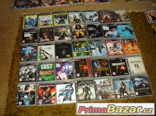 Prodám asi sto kusů her na PS3  +  zánovní PS3 Slim – fotografie 4