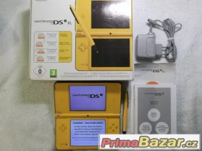 Nintendo DSi XL - Žluté + 6 x hra - Záruka+Doklad-Více fotek