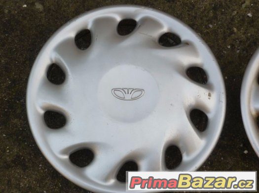 Daewoo poklice 13" originál sada 4ks poklice Daewoo – fotografie 3