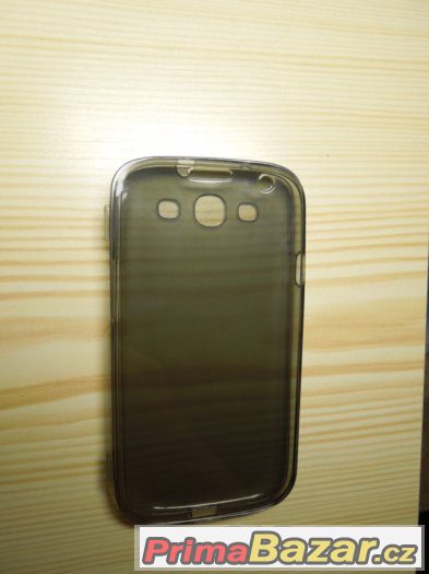 Šedé silikonové flipové pouzdro na Samsung Galaxy S3 (i Neo) – fotografie 5