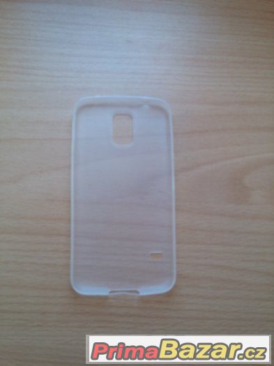 Samsung Galaxy S5 bílé poloprůhledné pouzdro G900 – fotografie 1
