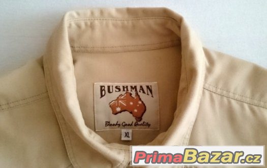 174 - košile BUSHMAN dlouhý rukáv, vel. XL - PRODÁNO – fotografie 4