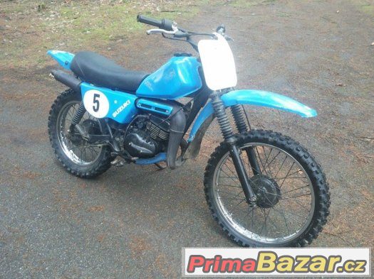 Suzuki ts 125 r.v.1981 motor po GO – fotografie 1