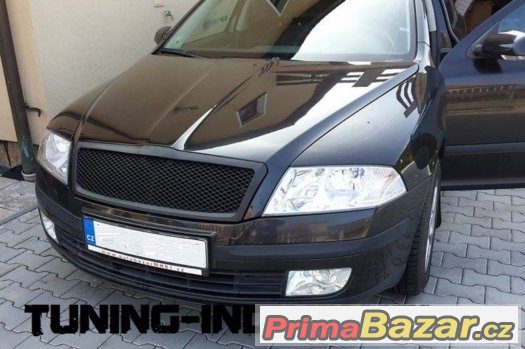 Škoda Octavia 2 - tuning maska bez znaku – fotografie 1