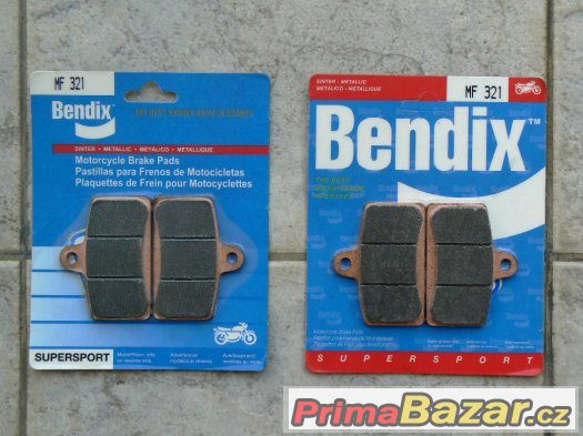 Brzdové destičky Bendix MF 321 – fotografie 1