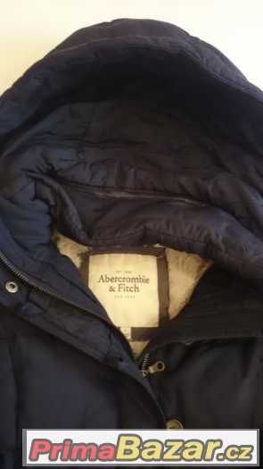 182 - Dámská péřová bunda ABERCROMBIE & FITCH, vel. L – fotografie 4