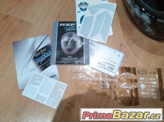 Přilba SHARK RSF 3 - verze SMOKE vel. M QC 38 - 1500 g – fotografie 2