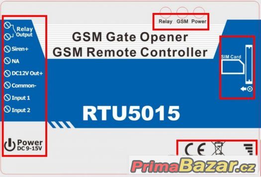 GSM terminál pro otevírání vrat prozvoněním – fotografie 3