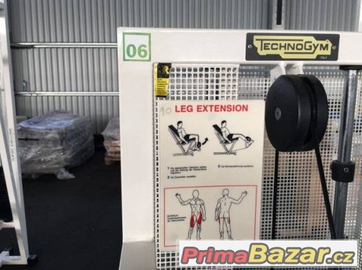 Posilovací stroj Technogym, Typ Leg Extension – fotografie 2