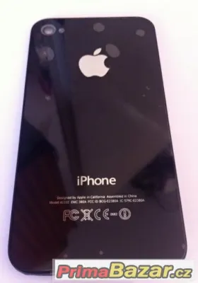 Nový zadní kryt černý nebo bílý na iPhone 4 nebo 4S