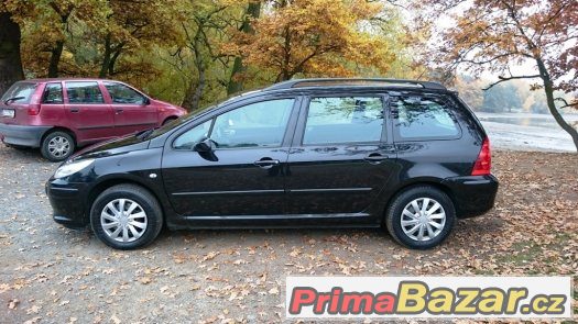 Peugeot 307 break 2.0 16V - 103kW, serviska, tempomat, tažné – fotografie 5