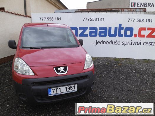 Peugeot Partner 1.6 Hdi, ČR, 1. MAJITE - ZADÁNO – fotografie 1