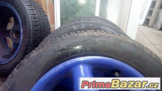 Prodám alu kola ,opel corsa a tak...175/60 R14, – fotografie 2