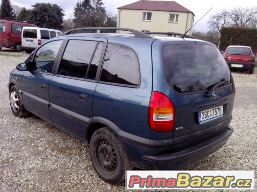 OPEL ZAFIRA 1,6i 16V, 7.míst, r.v. 2001 – fotografie 4