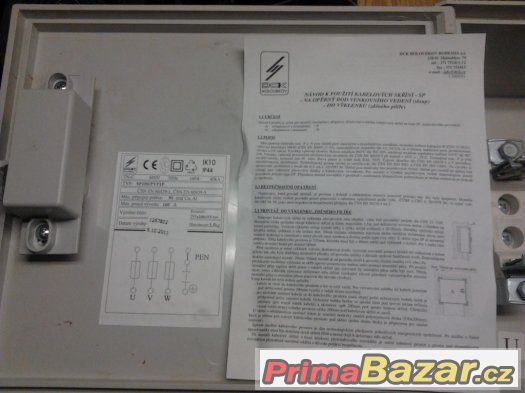 DCK pojistková - přípojková skříň SP100/PVP1P – fotografie 3