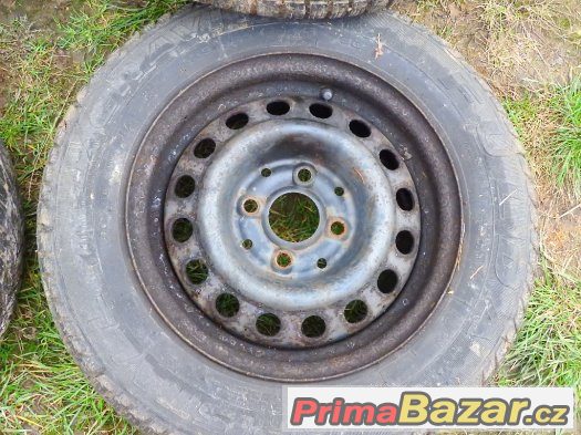3) VW/Seat, zimní pneu s disky 155/80/13 – fotografie 2