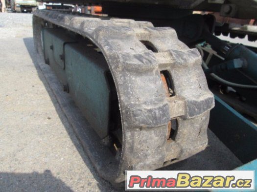 Pásový bagr, minirypadlo Yanmar B05, hmotnost 500 kg – fotografie 5