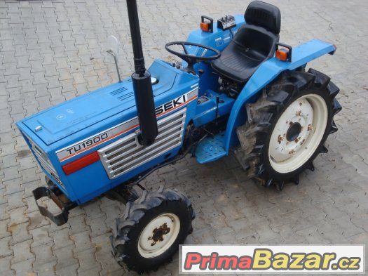 Japonský traktor ISEKI TU1900, 4x4, 19 Hp + tříbodový závěs – fotografie 1