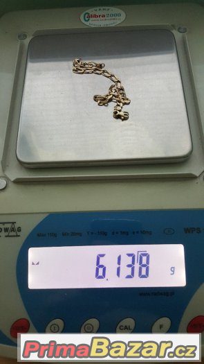 Zlatý náramek 14.k 6.13g – fotografie 3