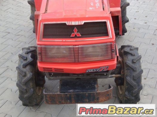 Malotraktor MITSUBISHI MT-14, 14 Hp, 4x4 s rotavátorem – fotografie 3
