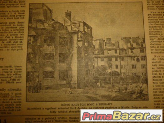 prodám staré noviny z roku 1946 – fotografie 3