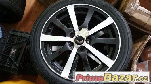 Platin 16,5x100 včetně pneu 205/45 – fotografie 1
