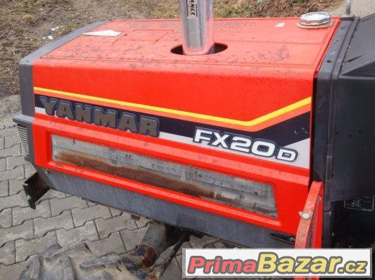 Traktor Yanmar FX20D, výkon 20 Hp, automat, 4x4 – fotografie 5