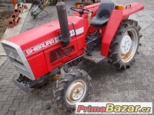 Japonský traktor SHIBAURA SD1843, výkon 18 Hp, 4x4 – fotografie 1