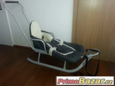celokovove zanovni sanky Picollino s fusakem