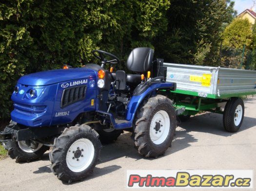 Moderní malotraktor Linhai LH1630, 16 Hp 4x4 na SPZ – fotografie 1
