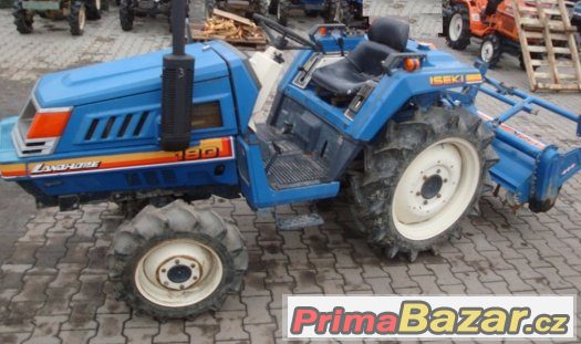 Malotraktor ISEKI TU 180F,18 Hp, 4x4, tříválec s rotavátorem – fotografie 1