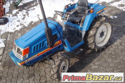 Malotraktor ISEKI TU 180F,18 Hp, 4x4, tříválec s rotavátorem – fotografie 2