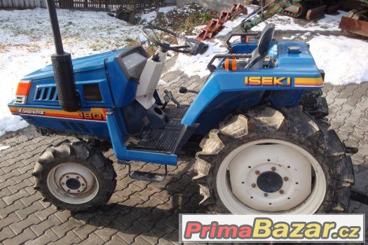 Malotraktor ISEKI TU 180F, výkon 18 Hp, 4x4, tříválec – fotografie 3