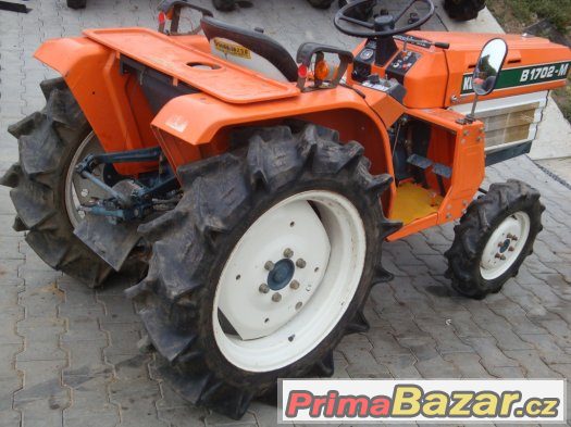 Malotraktor KUBOTA B1702M, 17 Hp, 4x4, tříválec – fotografie 3
