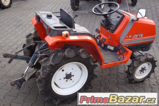 Malotraktor KUBOTA Aste A15, výkon 15 Hp, 4x4 – fotografie 4