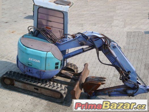Pásový bagr AIRMAN AX30UR, 3000 kg, rypadlo – fotografie 1
